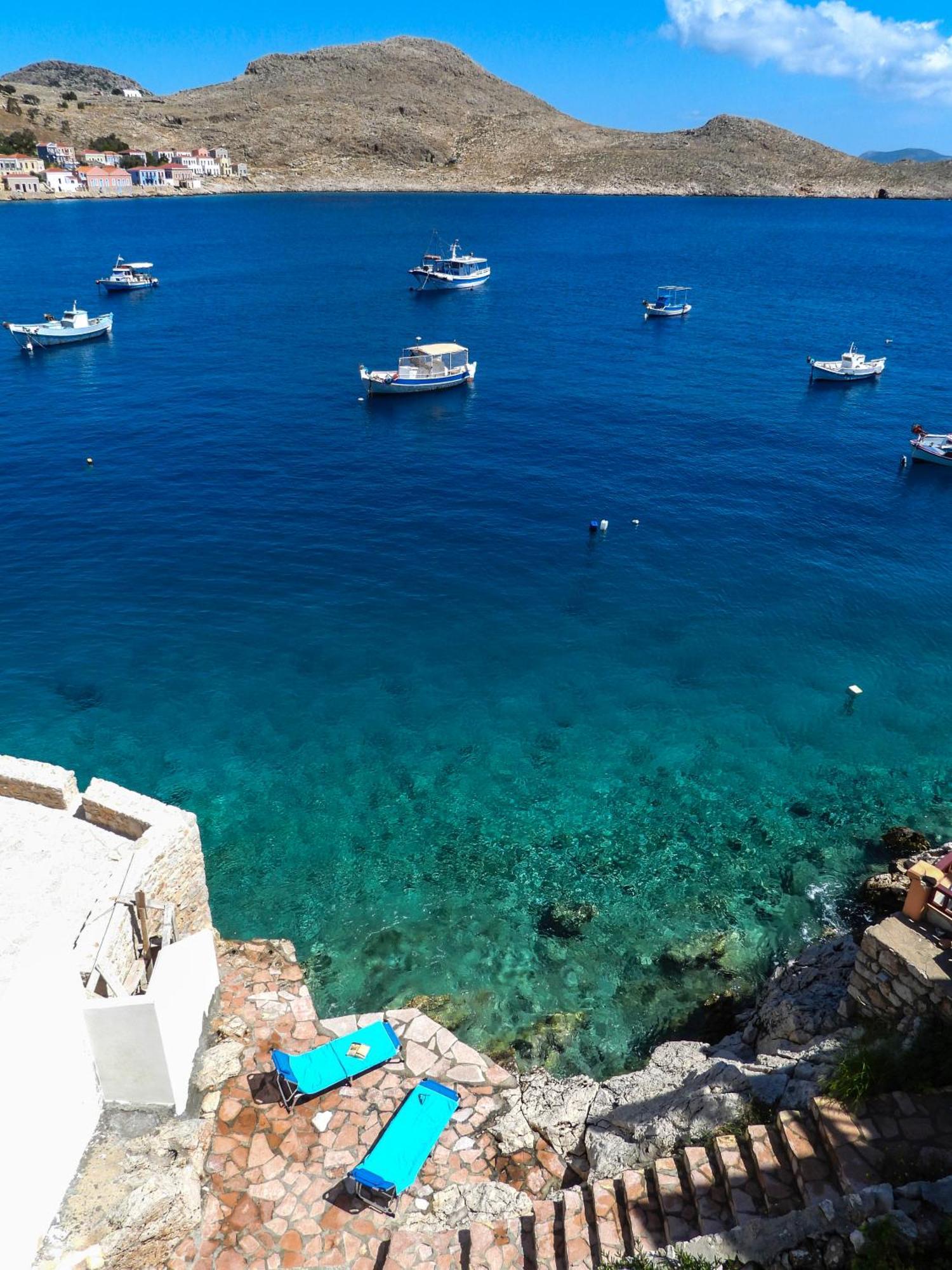 Porphyra Studio Chalki Town Zimmer foto